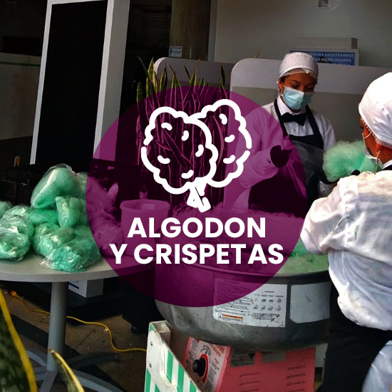 Algodon y crispetas Algodon y crispetas