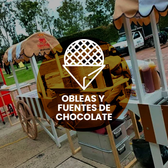 Obleas con Carritos de Exhibición y Stands Obleas con Carritos de Exhibición y Stands